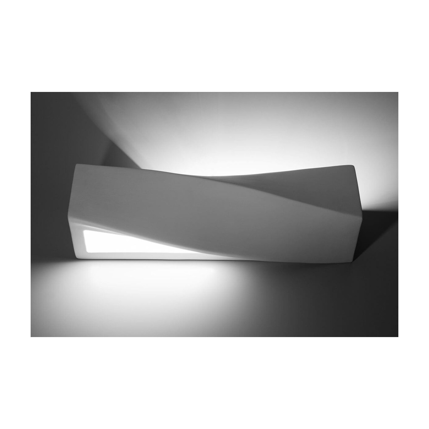Kinkiet Ceramiczny Sigma Biały SL.0003 Sollux