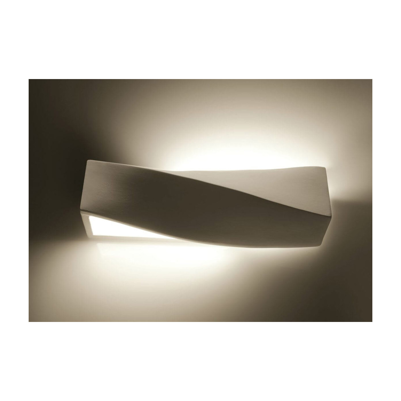 Kinkiet Ceramiczny Sigma Biały SL.0003 Sollux