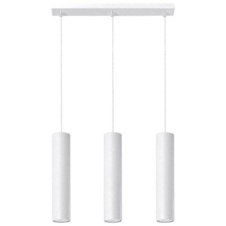 Lampa Wisząca Lagos 3 Biały SL.0325 Sollux