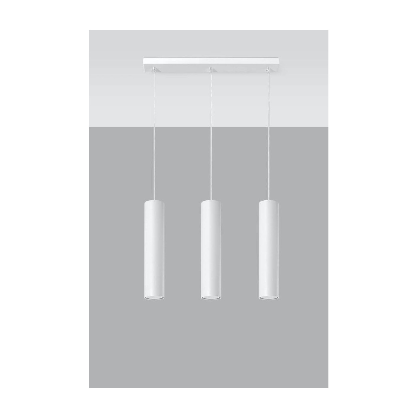Lampa Wisząca Lagos 3 Biały SL.0325 Sollux