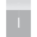 Lampa Wisząca Lagos 1 Biały SL.0323 Sollux