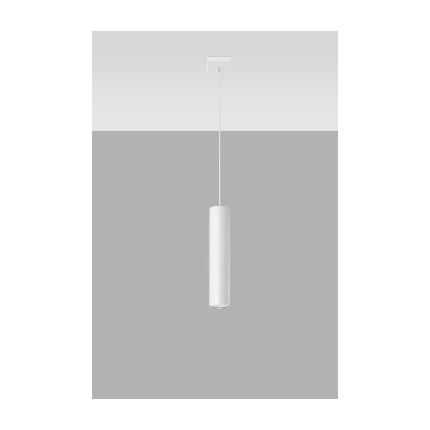 Lampa Wisząca Lagos 1 Biały SL.0323 Sollux