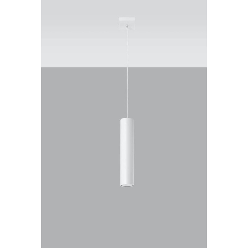 Lampa Wisząca Lagos 1 Biały SL.0323 Sollux