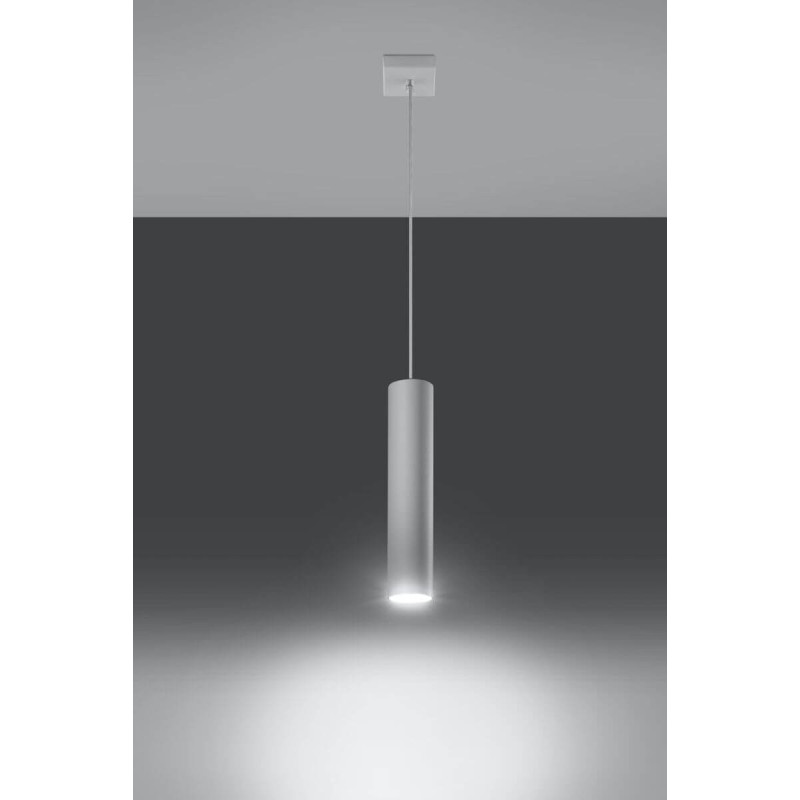 Lampa Wisząca Lagos 1 Biały SL.0323 Sollux
