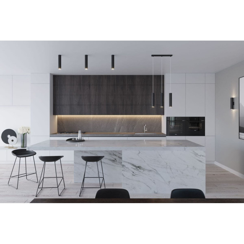 Plafon Lagos 30 Czarny SL.0436 Sollux