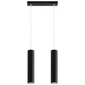 Lampa Wisząca Lagos 2 Czarny SL.0328 Sollux