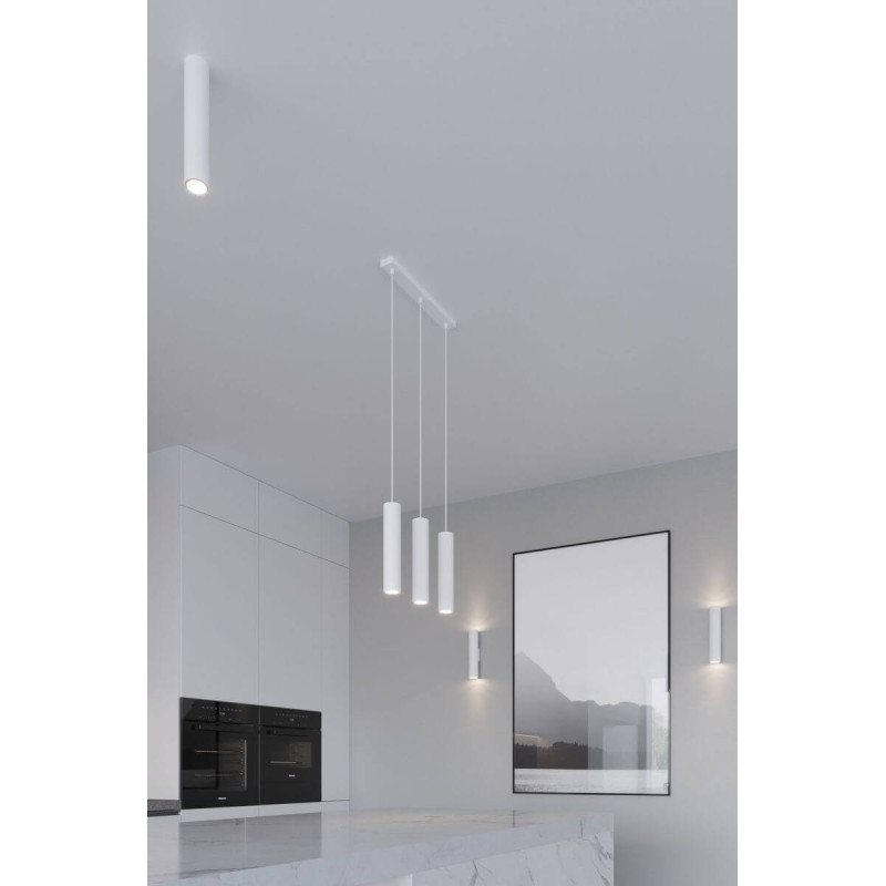 Lampa Wisząca Lagos 2 Biały SL.0324 Sollux