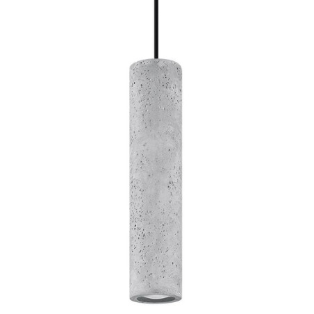 Lampa Wisząca Luvo 1 Szary/Czarny SL.0653 Sollux