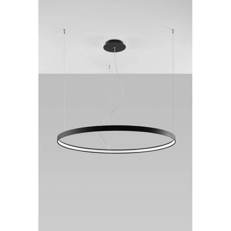 Żyrandol Rio 110 Czarny LED 3000K TH.103 Sollux