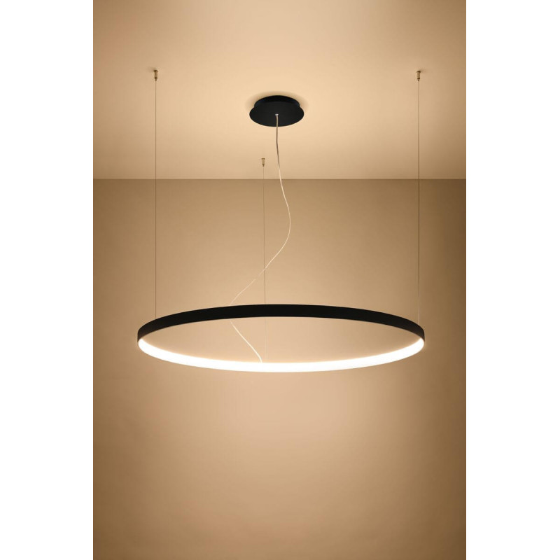 Żyrandol Rio 110 Czarny LED 3000K TH.103 Sollux