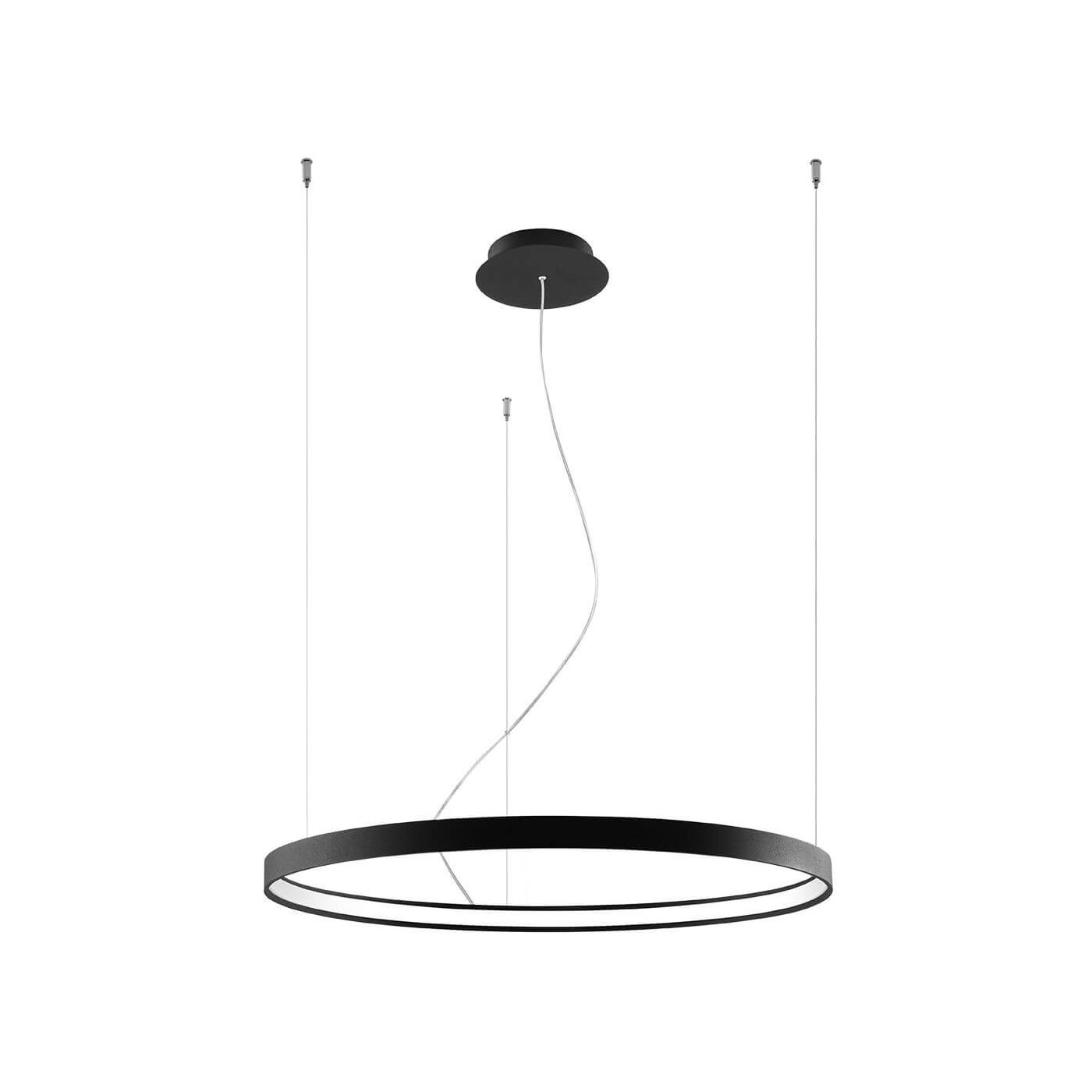 Żyrandol Rio 78 Czarny LED 3000K TH.101 Sollux