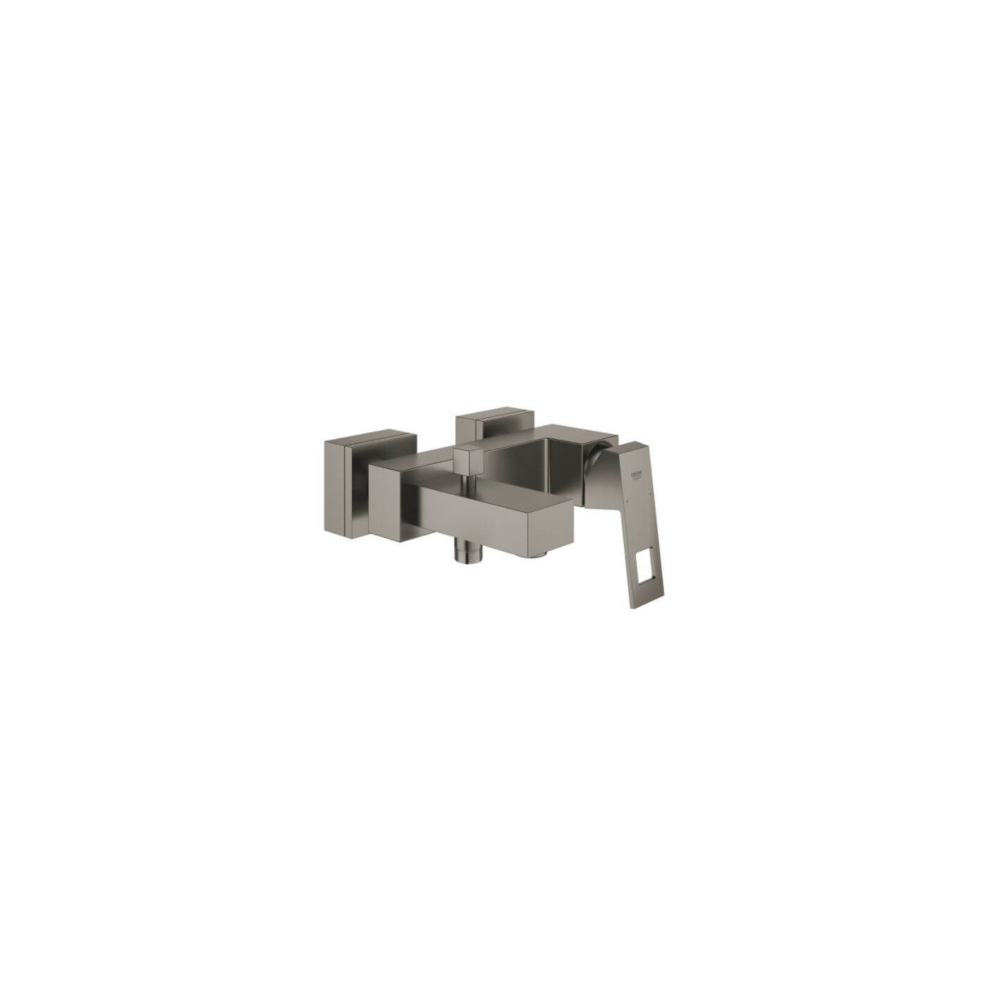 Bateria Wannowa Ścienna Eurocube Brushed Hard Graphite 23140AL0 Grohe