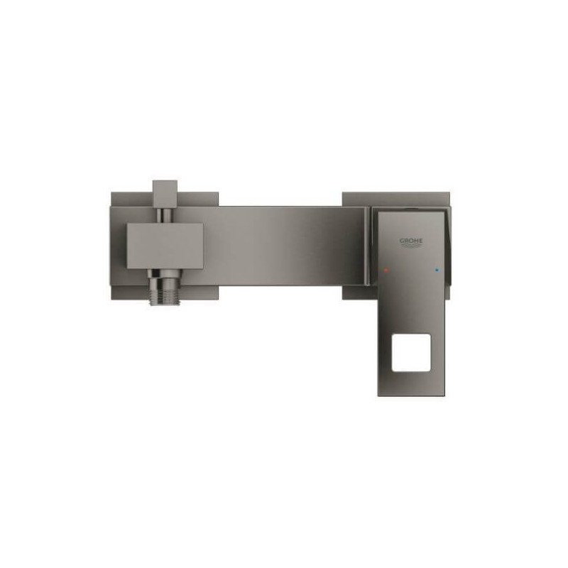 Bateria Wannowa Ścienna Eurocube Brushed Hard Graphite 23140AL0 Grohe