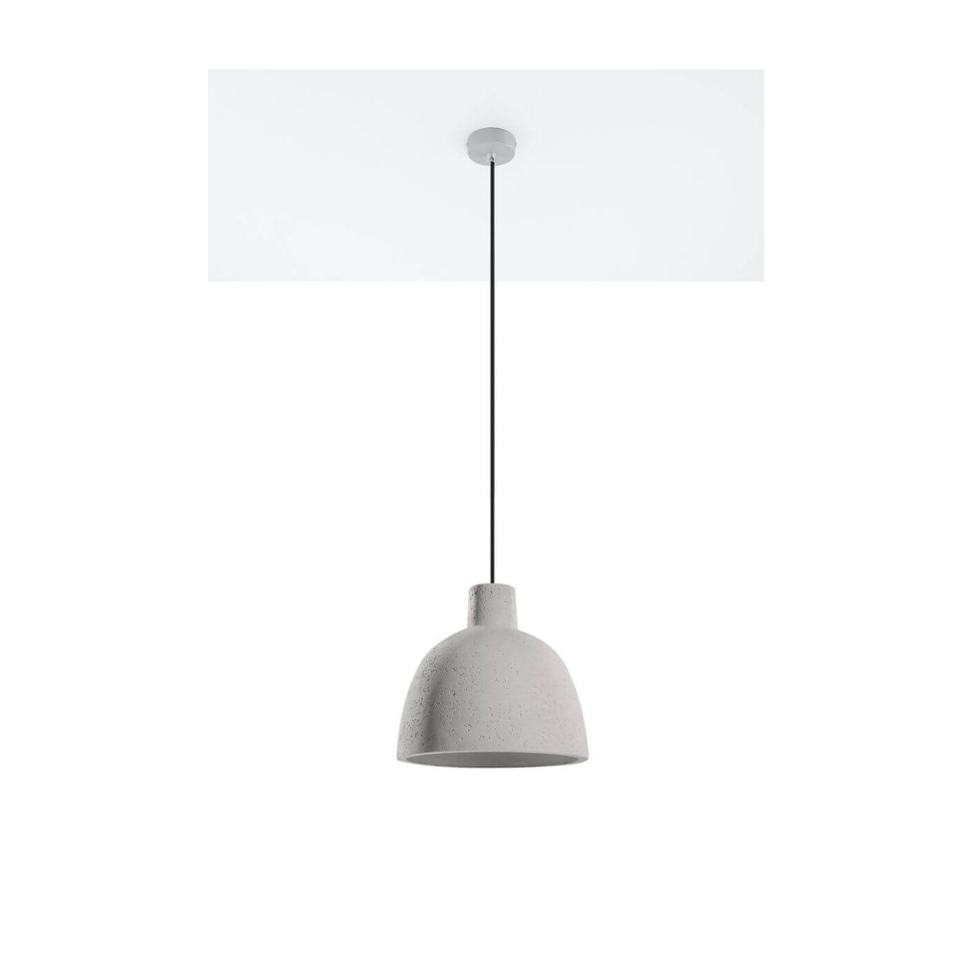 Lampa Wisząca Szary Damaso SL.0281 Sollux