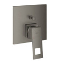 Bateria Wannowa Do Obsługi Dwóch Wyjść Wody Eurocube Brushed Hard Graphite 24062AL0 Grohe