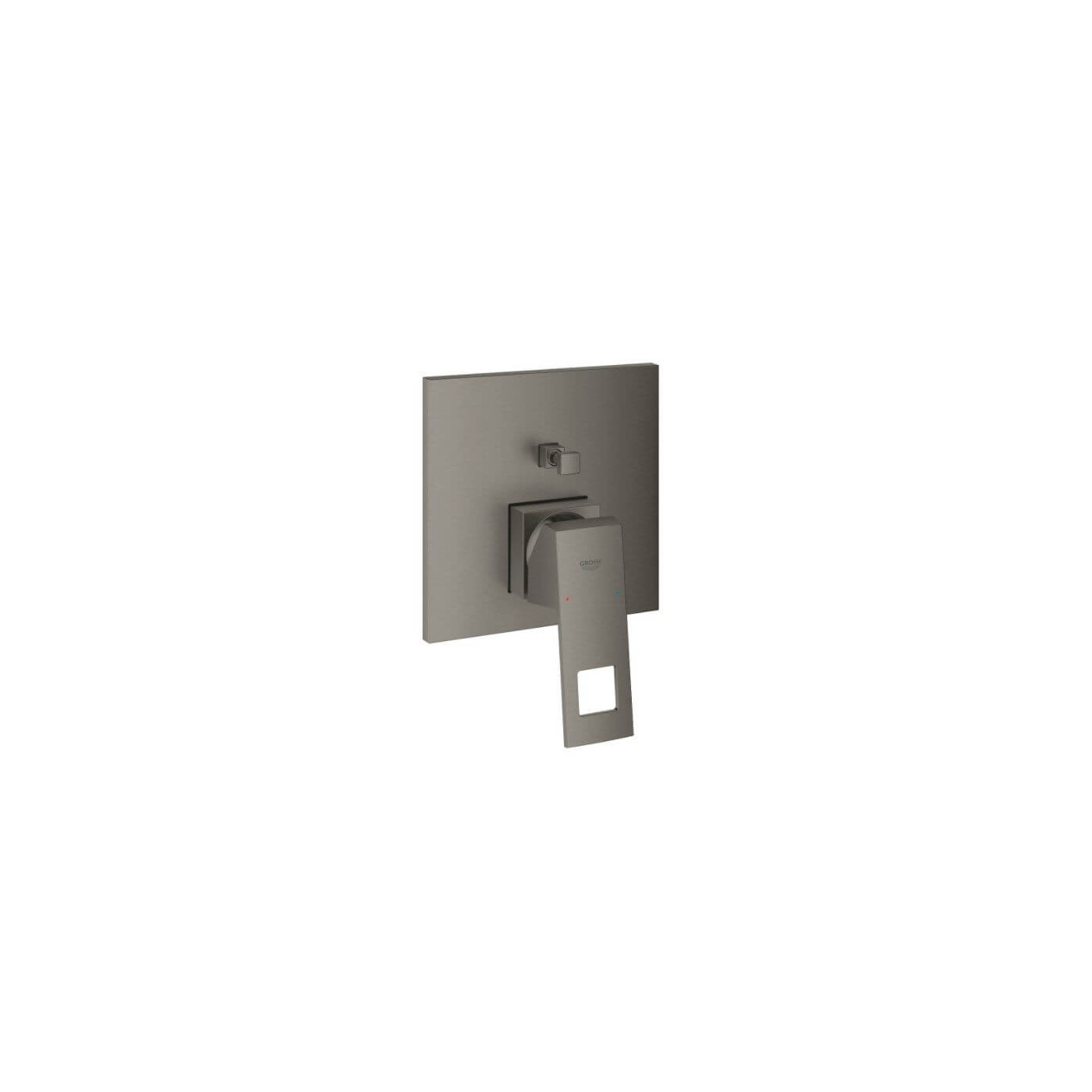 Bateria Wannowa Do Obsługi Dwóch Wyjść Wody Eurocube Brushed Hard Graphite 24062AL0 Grohe