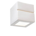 Kinkiet Ceramiczny Leo Line Biały SL.0230 Sollux