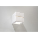 Kinkiet Ceramiczny Leo Line Biały SL.0230 Sollux