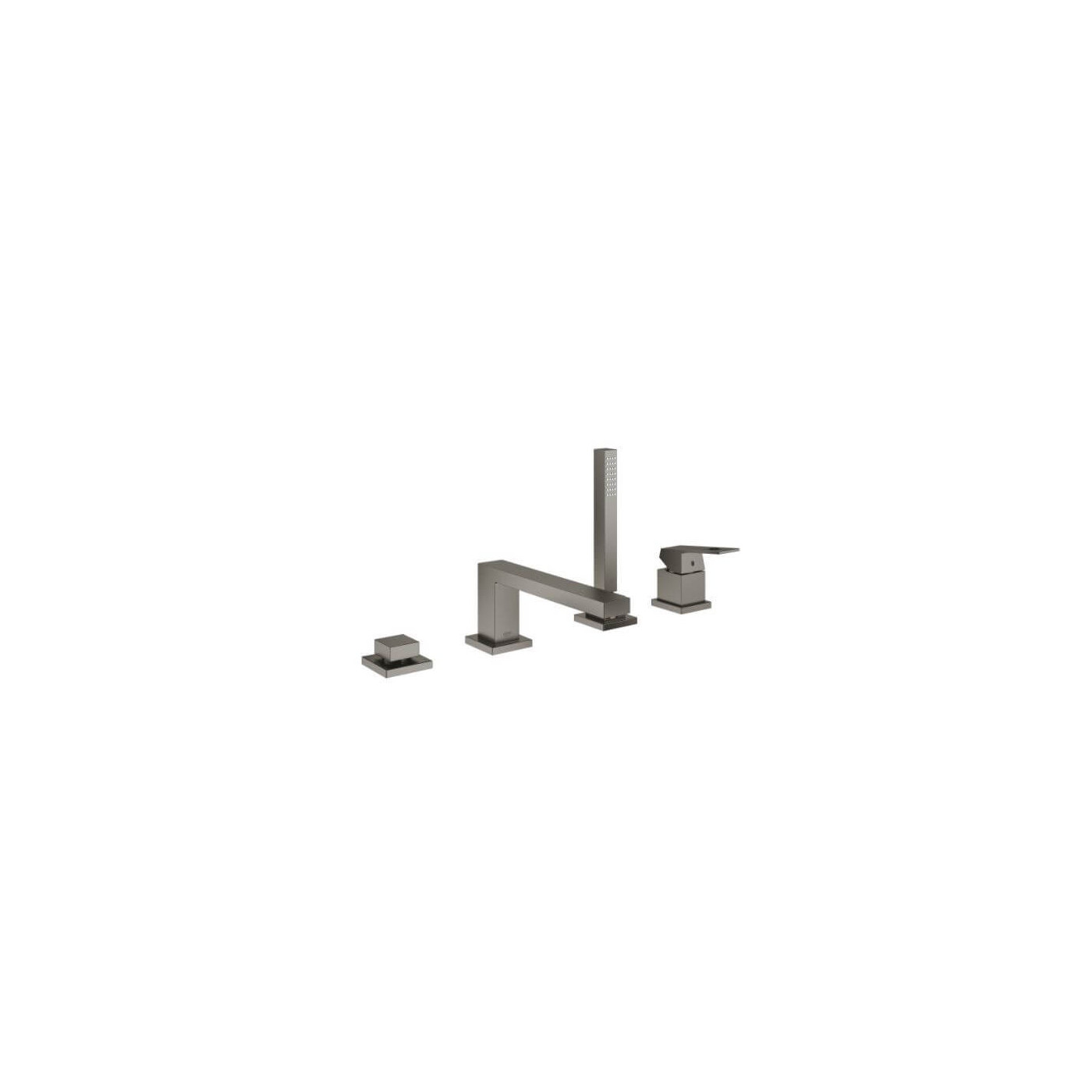 Bateria Wannowa 4-Otworowa Eurocube Brushed Hard Graphite 19897AL1 Grohe