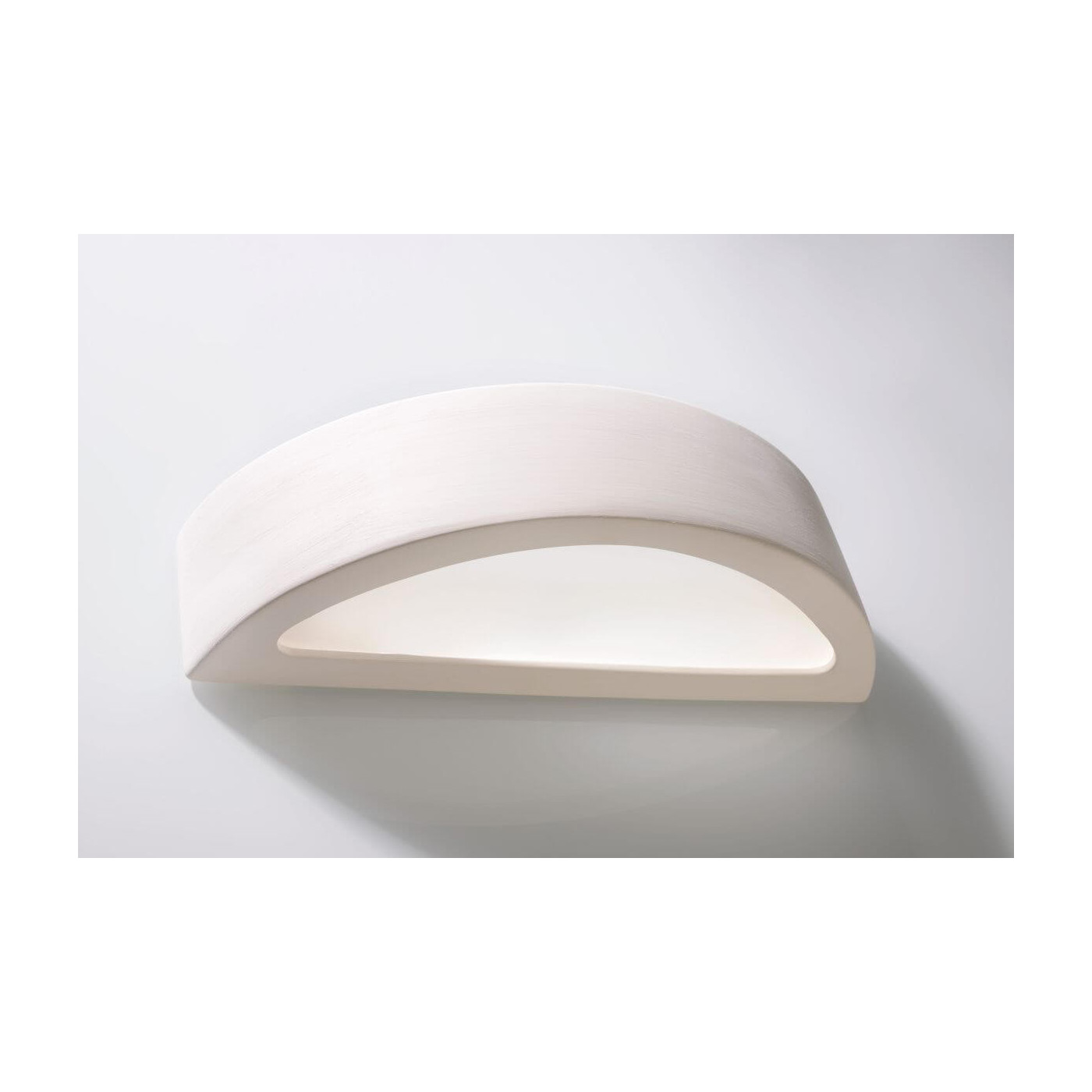 Kinkiet Ceramiczny Atena Biały SL.0001 Sollux