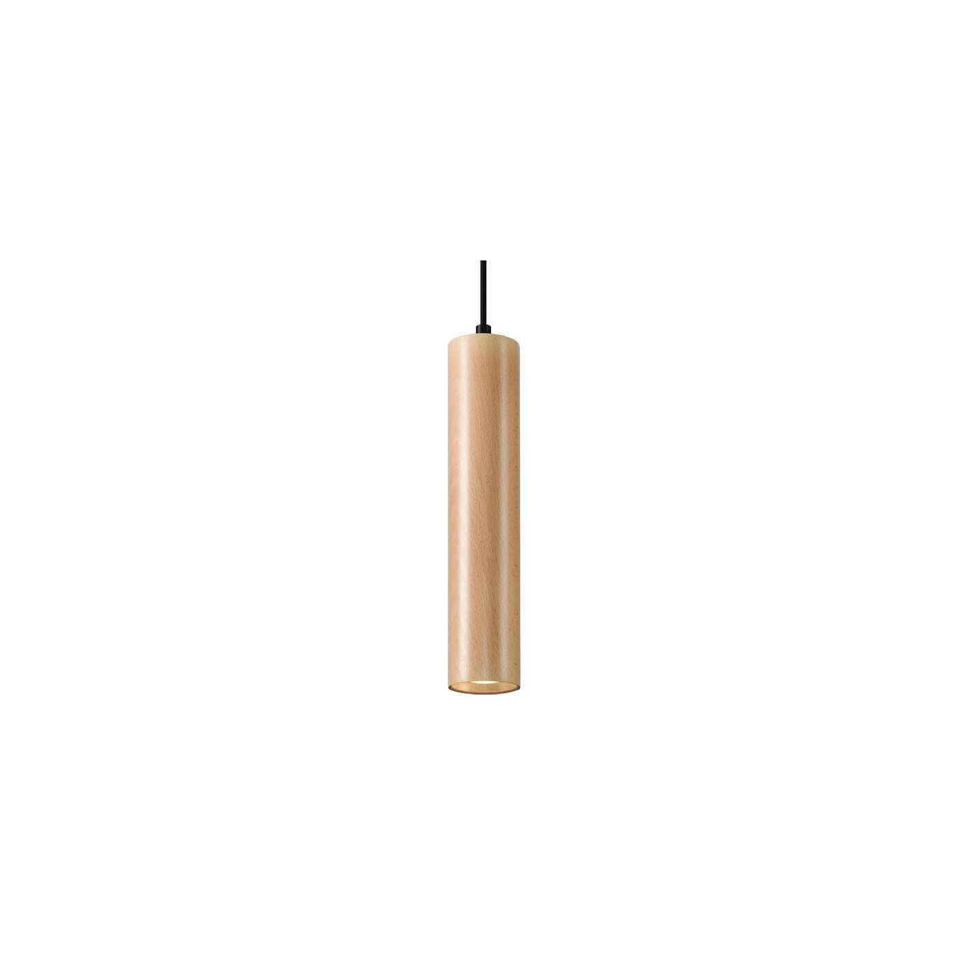 Lampa Wisząca Lino 1 Naturalne Drewno SL.0636 Sollux
