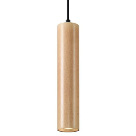 Lampa Wisząca Lino 1 Naturalne Drewno SL.0636 Sollux