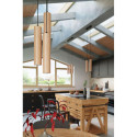 Lampa Wisząca Lino 1 Naturalne Drewno SL.0636 Sollux