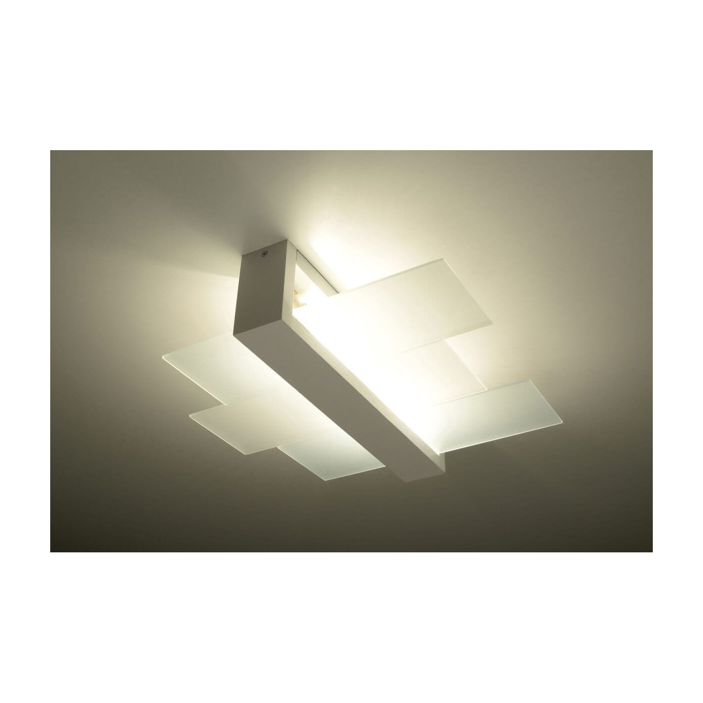 Plafon Feniks 2 Biały SL.0078 Sollux