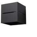 Kinkiet Lobo Czarny SL.0204 Sollux