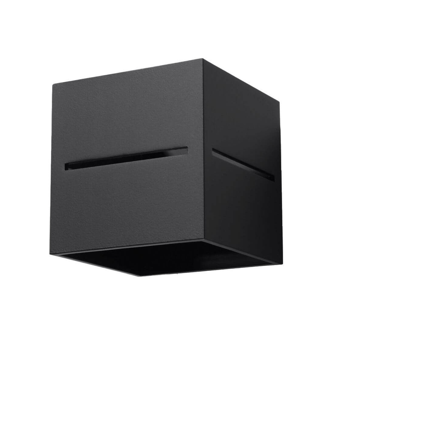 Kinkiet Lobo Czarny SL.0204 Sollux