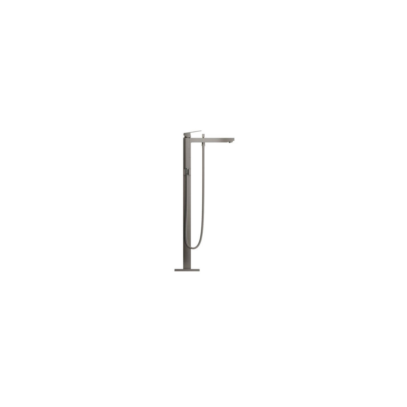 Bateria Wannowa Wolnostojąca Eurocube Brushed Hard Graphite 23672AL1 Grohe