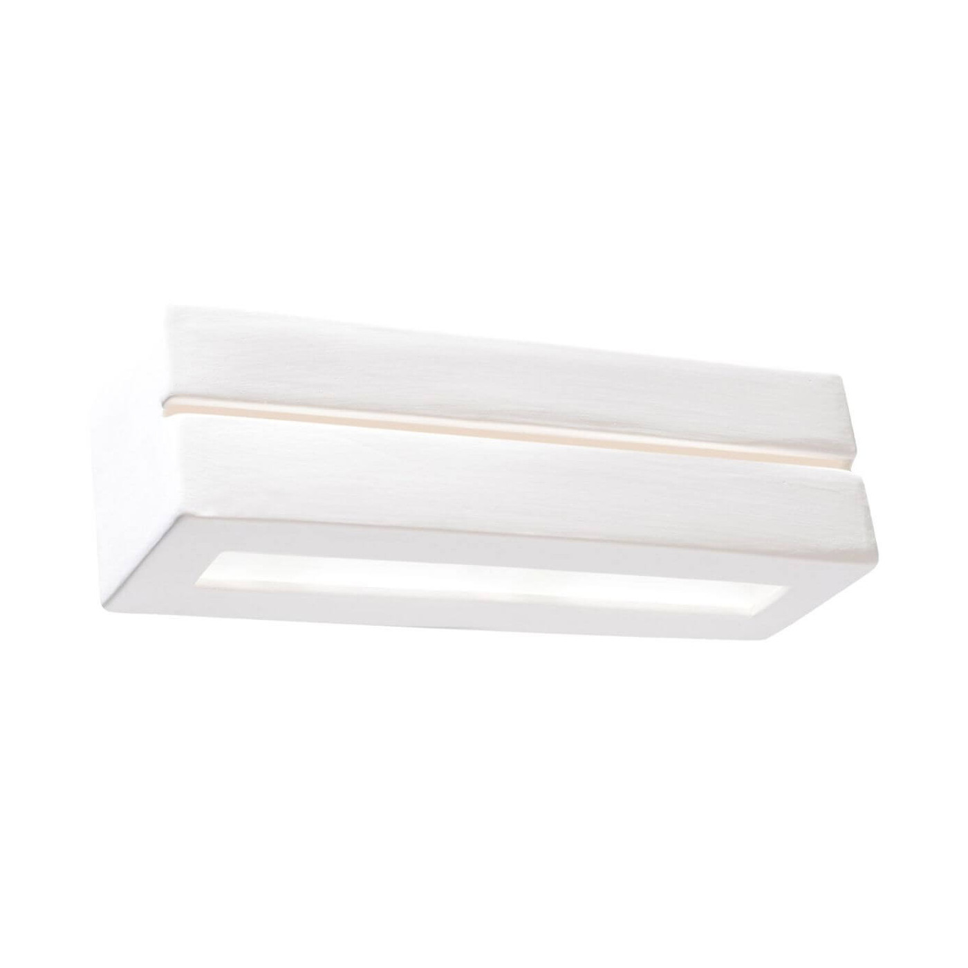 Kinkiet Ceramiczny Vega Line Biały SL.0231 Sollux