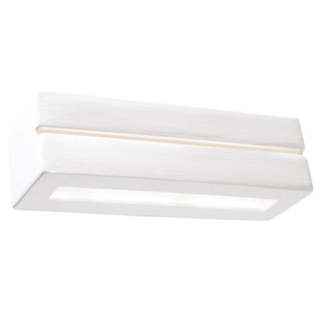 Kinkiet Ceramiczny Vega Line Biały SL.0231 Sollux