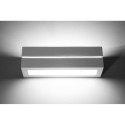 Kinkiet Ceramiczny Vega Line Biały SL.0231 Sollux