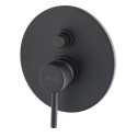 Bateria natryskowo-Wannowa Futuro Czarny Mat 6513-3/CZAR Giulini Giovanni