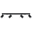 Plafon RING 4L Czarny SL.0332 Sollux