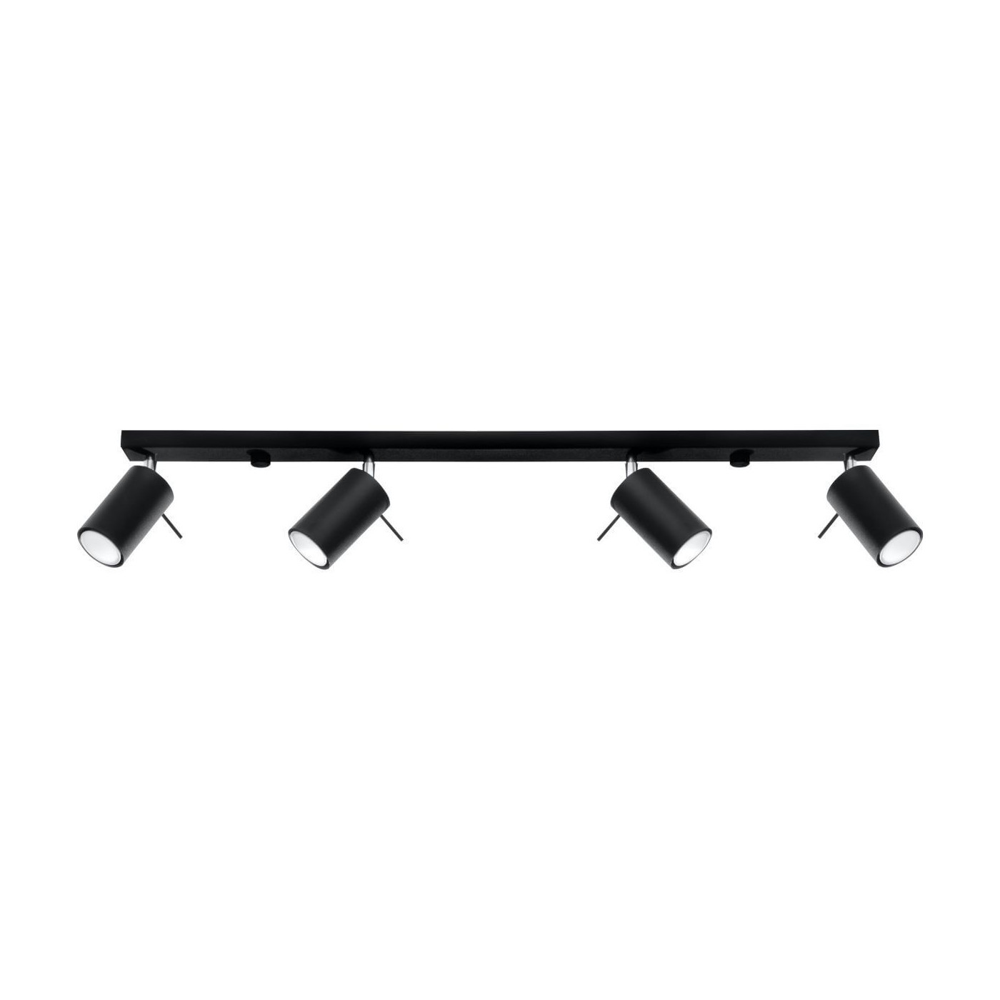 Plafon RING 4L Czarny SL.0332 Sollux