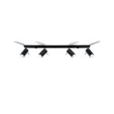 Plafon RING 4L Czarny SL.0332 Sollux