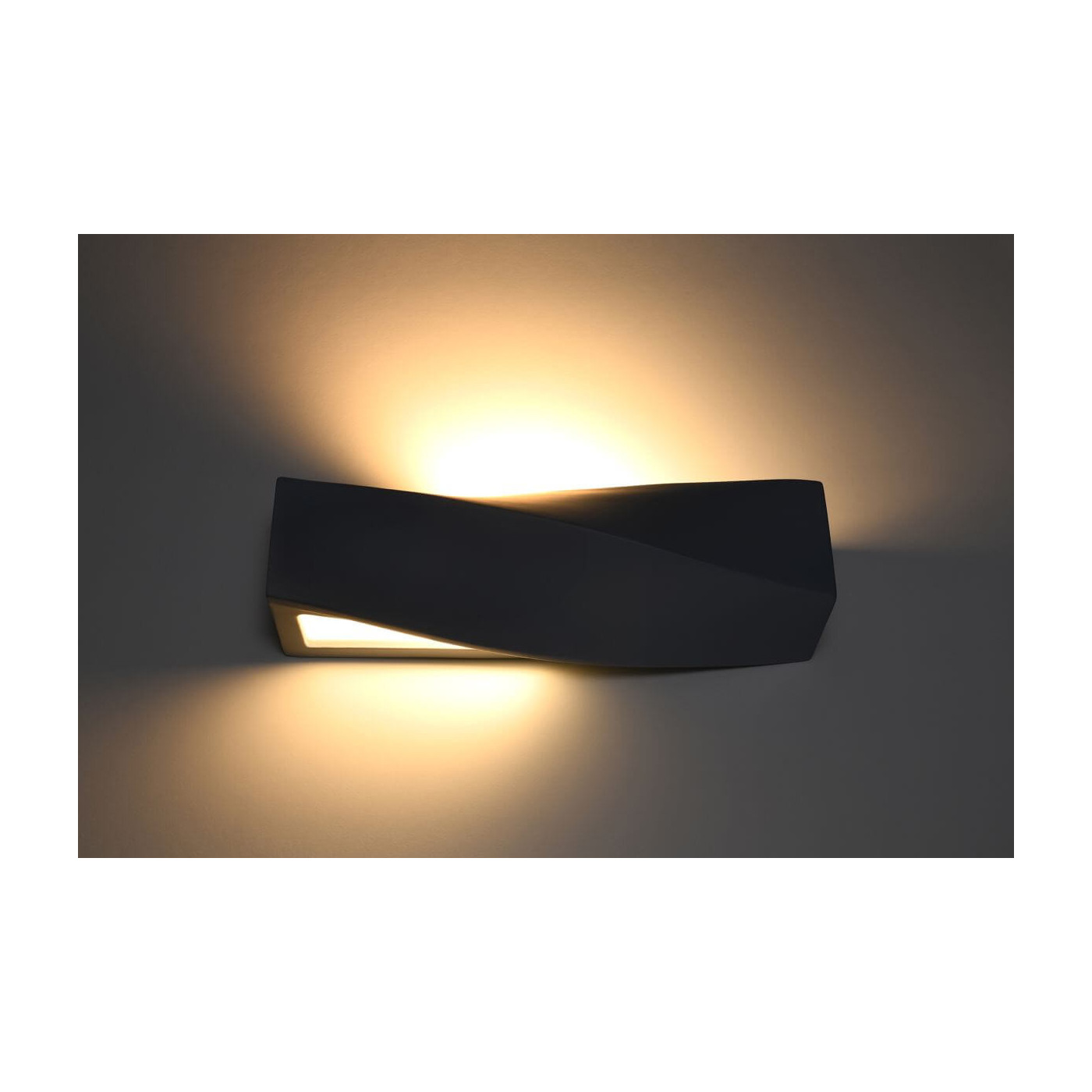 Kinkiet Sigma Czarny SL.0870 Sollux