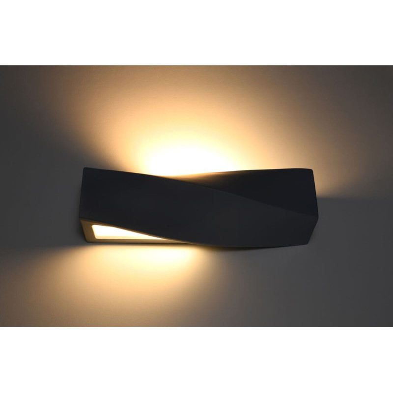 Kinkiet Sigma Czarny SL.0870 Sollux