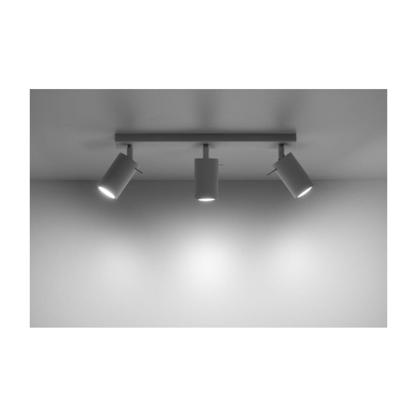 Plafon Ring 3 Biały SL.0089 Sollux