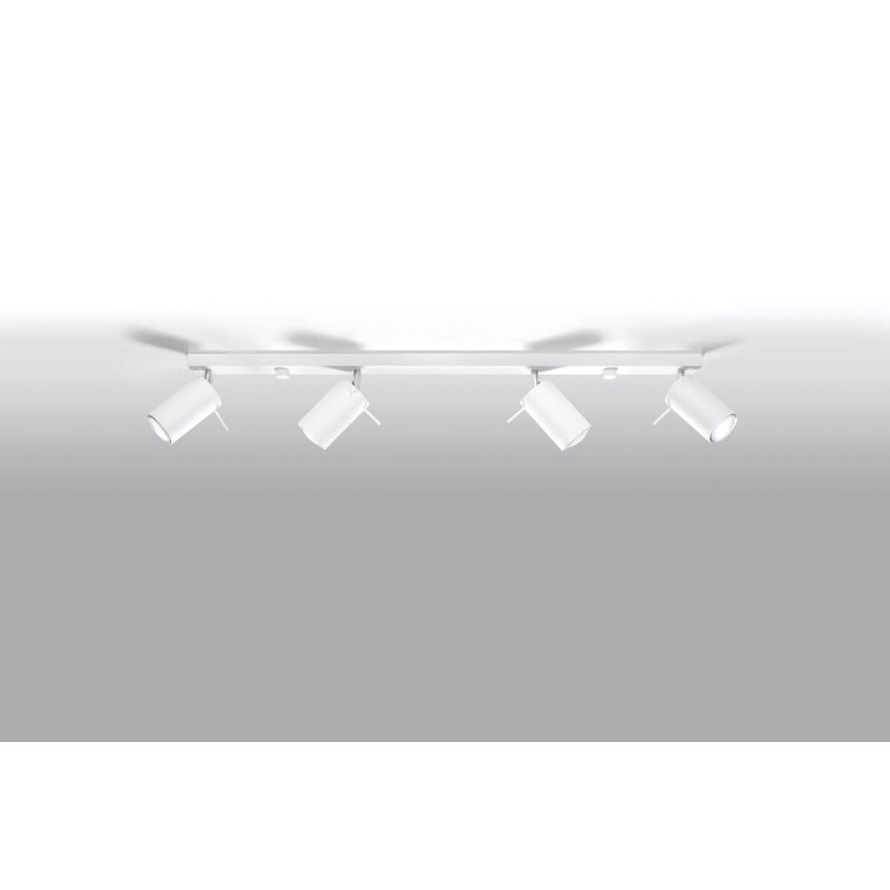 Plafon Ring 4L Biały SL.0331 Sollux