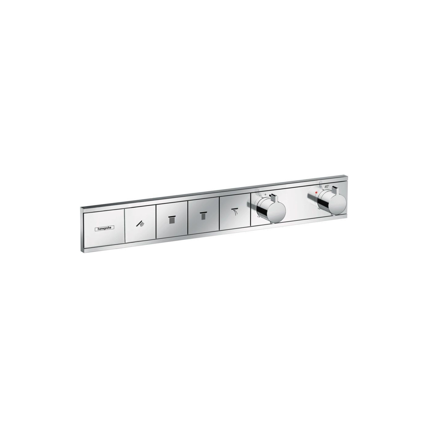 Bateria Podtynkowa Do Obsługi 4 Wyjść Wody RainSelect Chrom 15382000 Hansgrohe