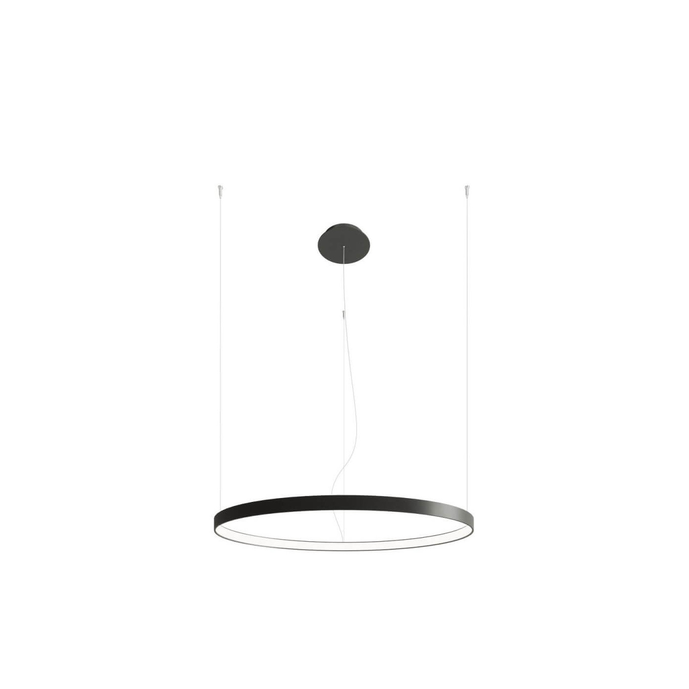 Żyrandol Rio 78 Czarny LED 4000K TH.110 Sollux