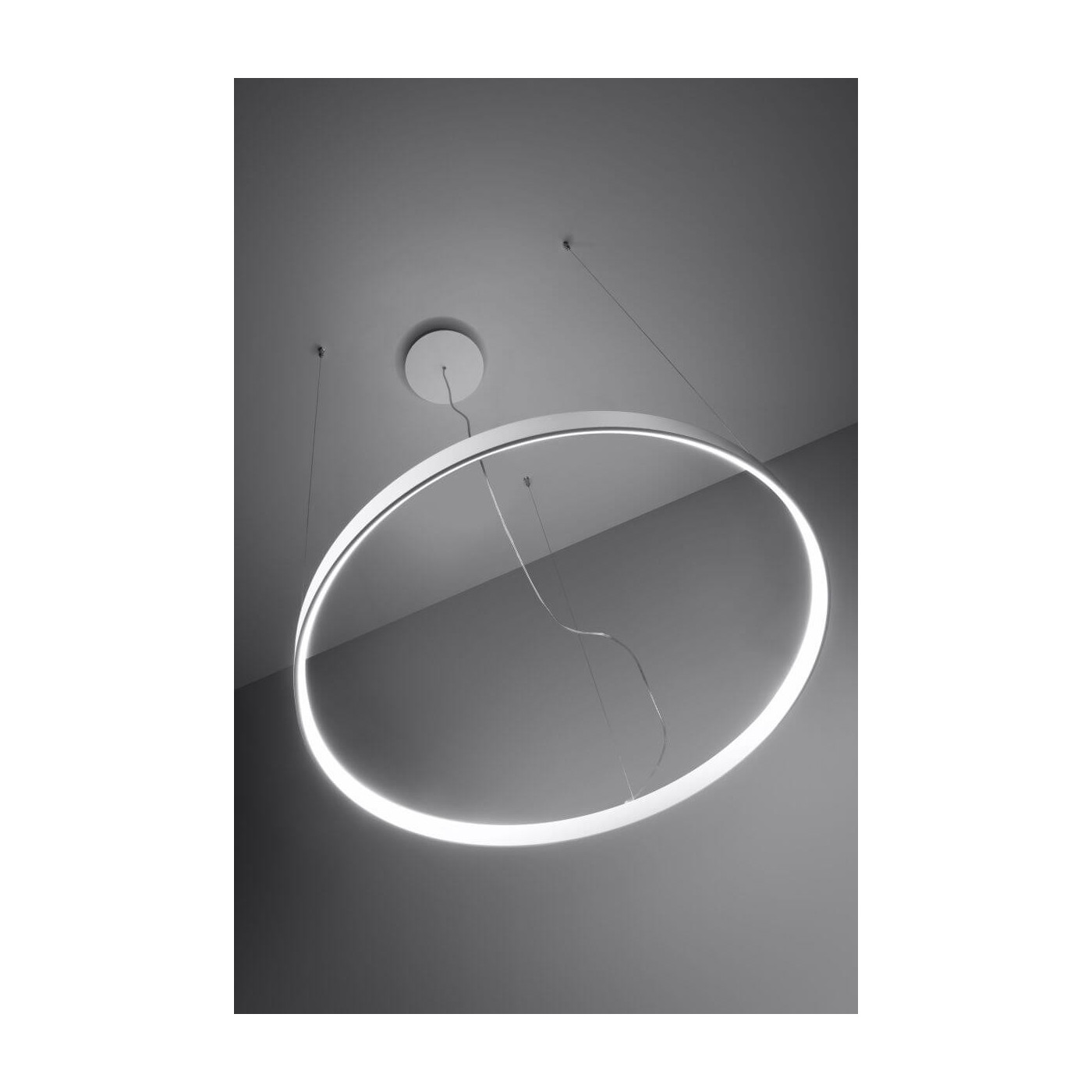 Żyrandol Rio 78 Czarny LED 4000K TH.110 Sollux