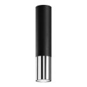 Plafon Loopez Czarny/Chrom SL.0939 Sollux