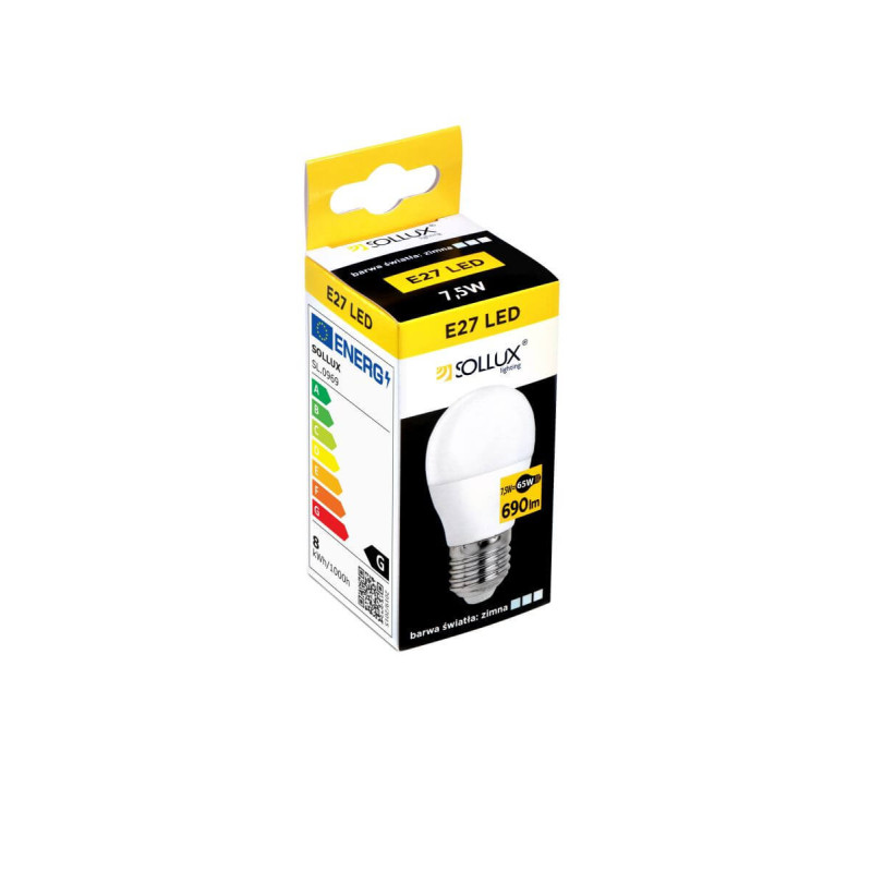 Żarówka LED E27 4000K 7,5W 690 lm SL.0969 Sollux