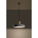 Lampa Wisząca Afra Szary SL.0282 Sollux