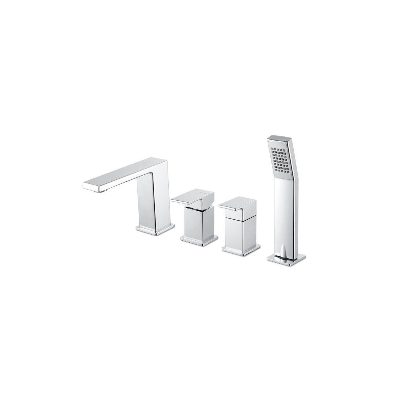 Bateria Wannowa 4-otworowa Lys V25150 Chrom Vema