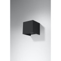 Kinkiet LUCA Czarny LED IP54 SL.0545 Sollux